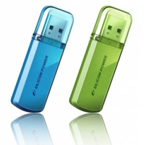 Купить Silicon Power USB2.0 16Gb (Helios 101) Blue в Минске, доставка по Беларуси