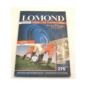 Купить LOMOND 10х15 `сатин` 270г/м2 (20шт.) в Минске, доставка по Беларуси