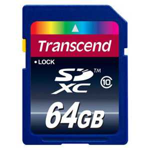 Купить Transcend SDXC 64Gb [TS64GSDXC10] в Минске, доставка по Беларуси