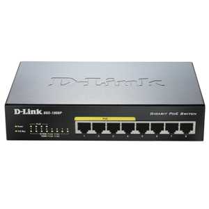 Купить D-LINK DGS-1008P Switch 8-port 1Gb в Минске, доставка по Беларуси