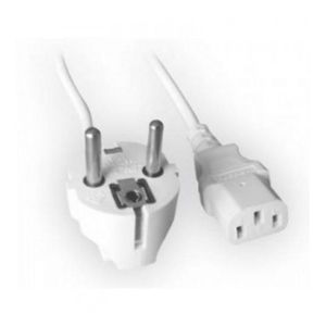 Купить Кабель Компьютер - розетка 220V 1.8m White в Минске, доставка по Беларуси