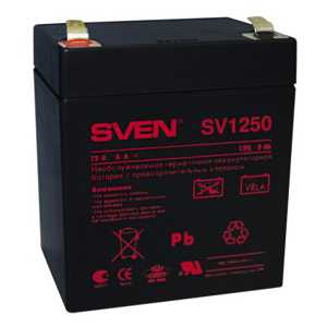 Купить Sven Аккумулятор 12V 5Ah (SV1250) в Минске, доставка по Беларуси
