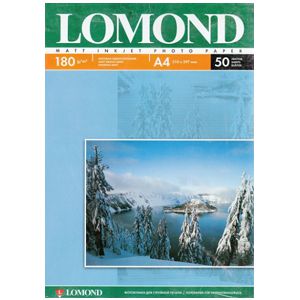 Купить LOMOND A4, матовая 180г/м2 (50шт) в Минске, доставка по Беларуси