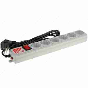 Фильтр сетевой Power Cube 1.8m Grey 6 роз.