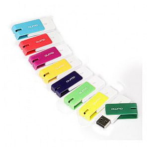 Купить QUMO USB2.0 16Gb Click Violet в Минске, доставка по Беларуси
