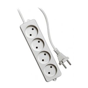 Фильтр сетевой Гарнизон EL-NL4-W-2 2m (4роз)