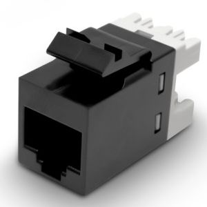 Купить AMP [0-1375191-2] черный, Модульное гнездо RJ-45 в Минске, доставка по Беларуси