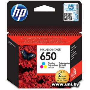 Купить HP CZ102AE №650 Tri-Colour в Минске, доставка по Беларуси