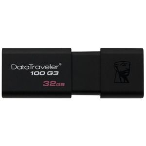 Купить Kingston USB3.0 32Gb DT100G3/32GB Black в Минске, доставка по Беларуси