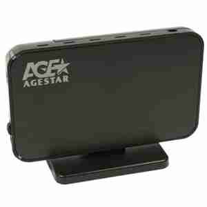 AGESTAR 3UB3A8-6G Black (3.5", SATA, USB3.0)