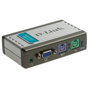 Купить D-LINK KVM-switch 2-port (KVM-121) в Минске, доставка по Беларуси