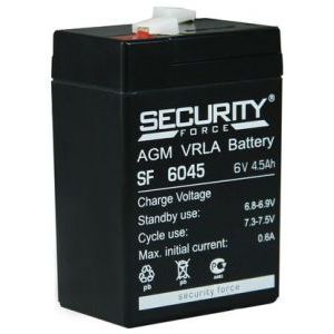 Купить Security Power Аккумулятор 6V/4.5AH SP 6-4.5(F1) в Минске, доставка по Беларуси