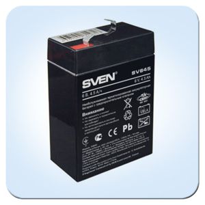 Купить Sven Аккумулятор 6V 4.5Ah for UPS в Минске, доставка по Беларуси