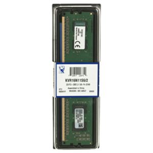 Купить DDR3 2Gb PC-12800 Kingston KVR16N11S6/2 в Минске, доставка по Беларуси
