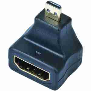 Купить GEMBIRD HDMI to micro-HDMI 90degre (A-HDMI-FDML) в Минске, доставка по Беларуси