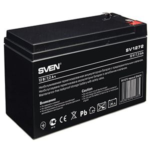 Купить Sven Аккумулятор 12V 7.2Ah (SV1272) в Минске, доставка по Беларуси