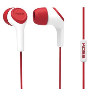 Купить KOSS KEB15iR White/Red в Минске, доставка по Беларуси