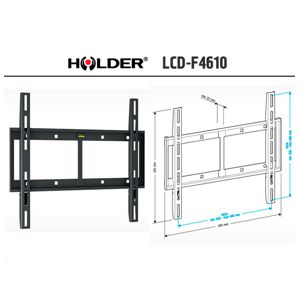 Купить Holder Кронштейн [LCD-F4610] Black в Минске, доставка по Беларуси