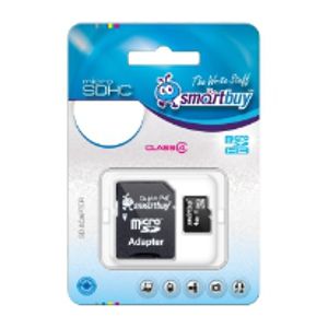 Купить SmartBuy micro SDHC 8Gb SB8GBSDCL4-01 в Минске, доставка по Беларуси