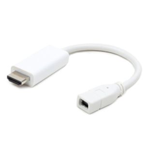Купить GEMBIRD (A-mDPF-HDMIM-001-W) miniDP(f)->HDMI(m) в Минске, доставка по Беларуси