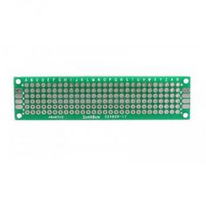 Купить Печатная плата, PCB Board 2x8cm, Double-side в Минске, доставка по Беларуси
