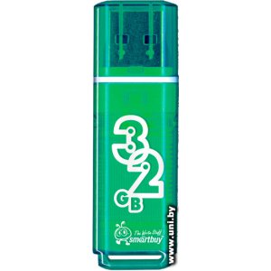Купить SmartBuy USB2.0 32Gb Glossy SB32GBGS-G в Минске, доставка по Беларуси