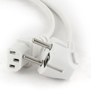 Gembird Cable POWER PC-186W-VDE White
