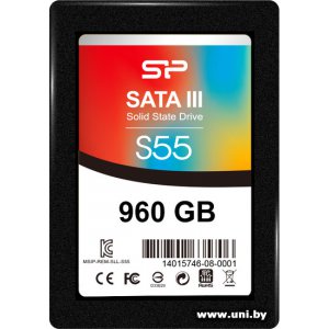 Купить Silicon Power 960G SATA3 SP960GBSS3S55S25 в Минске, доставка по Беларуси