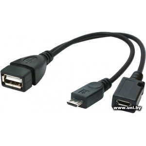 Cablexpert Cable OTG A-microB(A-OTG-AFBM-04) 0.15m