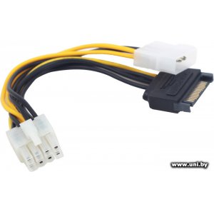Купить Cablexpert Power [CC-PSU-82] 8pin to Molex*SATA в Минске, доставка по Беларуси