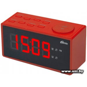 Купить RITMIX Радиочасы [RRC-1212 RED] в Минске, доставка по Беларуси