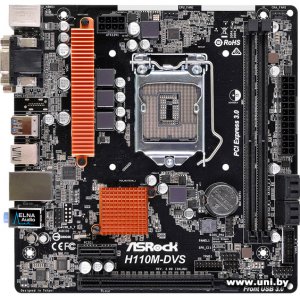 Купить Asrock H110M-DVS R3.0 в Минске, доставка по Беларуси