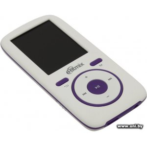 Купить Ritmix [RF-4450] 4Gb White/Violet в Минске, доставка по Беларуси