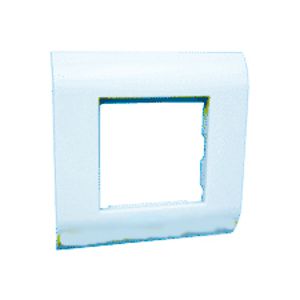 Купить Рамка `Lanmaster` [LAN-FR45x45-WH] белая в Минске, доставка по Беларуси