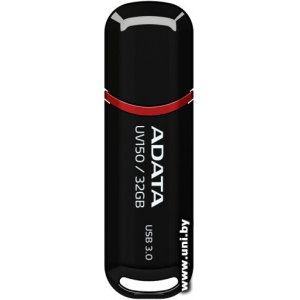 Купить ADATA USB3.x 32Gb [AUV150-32G-RBK] в Минске, доставка по Беларуси