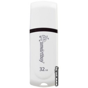 Купить SmartBuy USB2.0 32Gb [SB32GBPN-W] в Минске, доставка по Беларуси