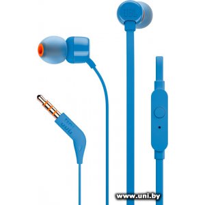 Купить JBL T110 (JBLT110BLU) Blue в Минске, доставка по Беларуси