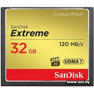 Купить SanDisk СF 32Gb [SDCFXSB-032G-G46] в Минске, доставка по Беларуси