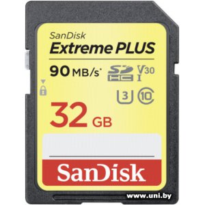Купить SanDisk SDHC 32Gb [SDSDXWF-032G-GNCIN] в Минске, доставка по Беларуси