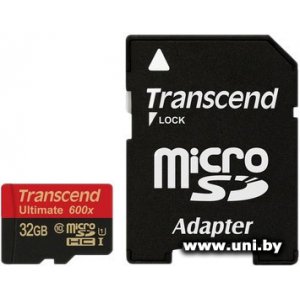 Купить Transcend micro SDHC 32Gb [TS32GUSDHC10U1] в Минске, доставка по Беларуси