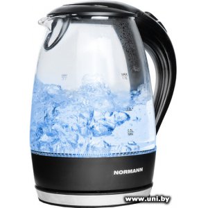 Купить NORMANN Чайник [AKL-231 Transparent-Black] в Минске, доставка по Беларуси