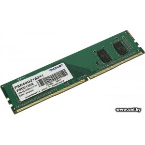 Купить DDR4 4G PC-17000 Patriot (PSD44G213341) в Минске, доставка по Беларуси