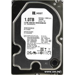 Купить HGST 1Tb 3.5` SATA3 HUS722T1TALA604 в Минске, доставка по Беларуси