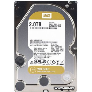 Купить WD 2Tb 3.5` SATA3 WD2005FBYZ в Минске, доставка по Беларуси