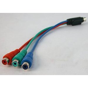 Купить переходник S-video(TV-out)>RGB в Минске, доставка по Беларуси