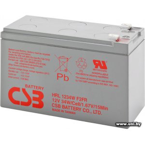 CSB HRL 1234W F2 FR 12V 9Ah