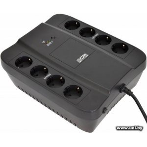 Купить PowerCom 850VA (SPD-850N Euro Black) в Минске, доставка по Беларуси
