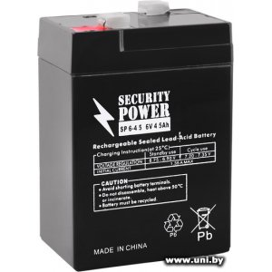 Купить Security Power Аккумулятор 12V/5AH (SP 12-5) в Минске, доставка по Беларуси