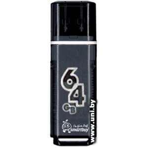 Купить SmartBuy USB2.0 64Gb [SB64GBGS-K] в Минске, доставка по Беларуси