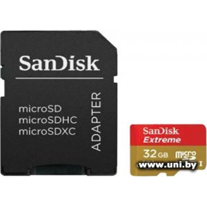 Купить SanDisk micro SDHC 32Gb [SDSQXAF-032G-GN6MA] в Минске, доставка по Беларуси